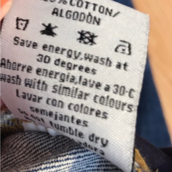 Pepaloves Anthropologie “I’m only kitten” embroidered cat straight leg jeans - Picture 6 of 7